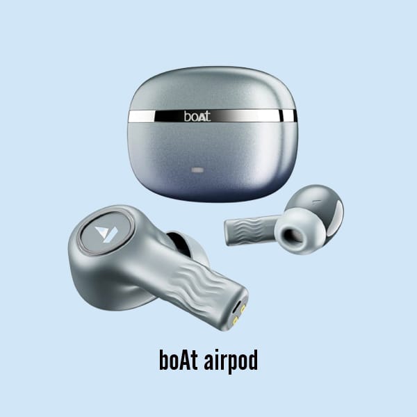 boAt Airpod Nirvana Ion ANC, 120hrs battery, App support